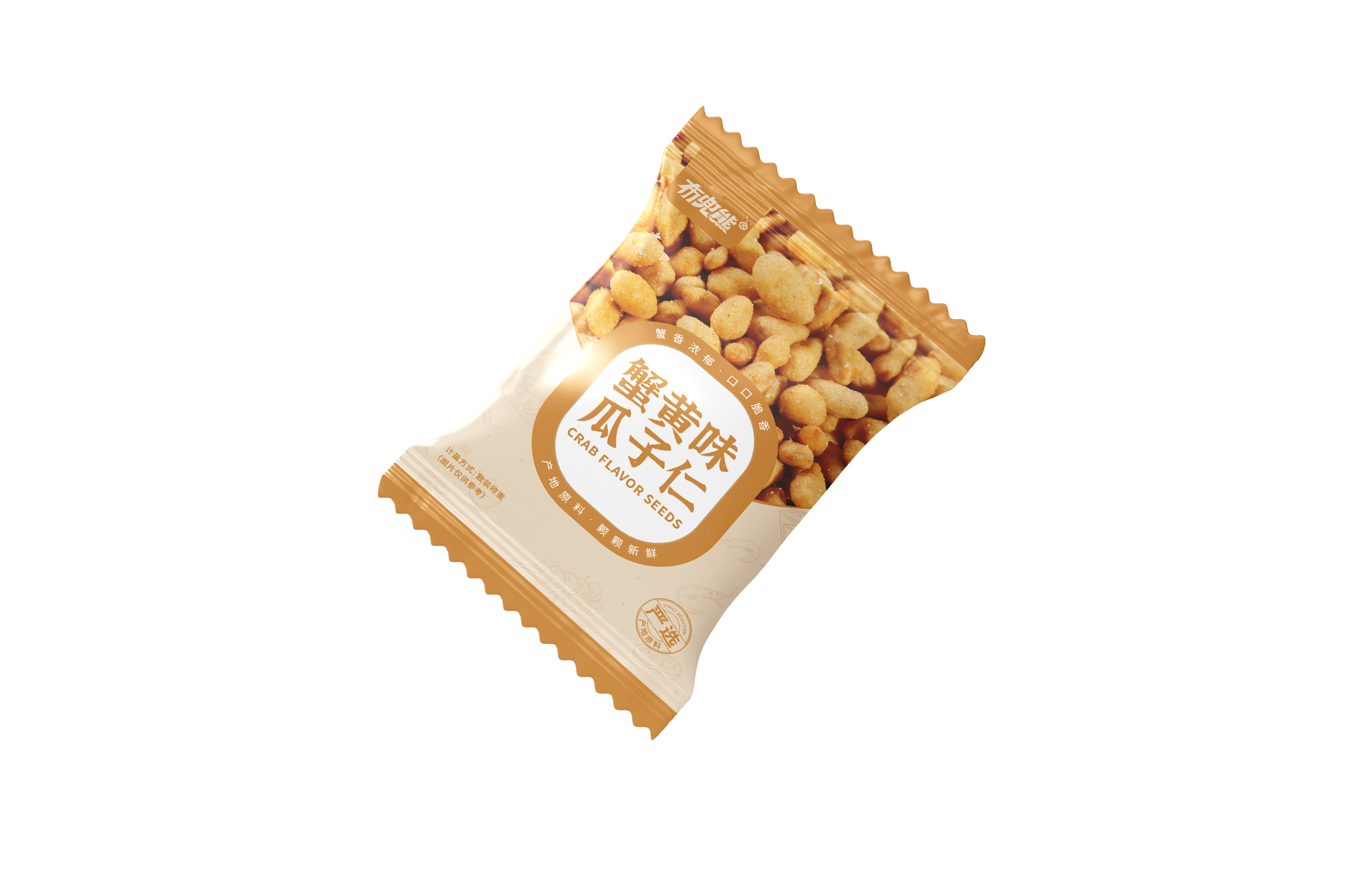 布兜熊瓜子仁 · 蟹黄味