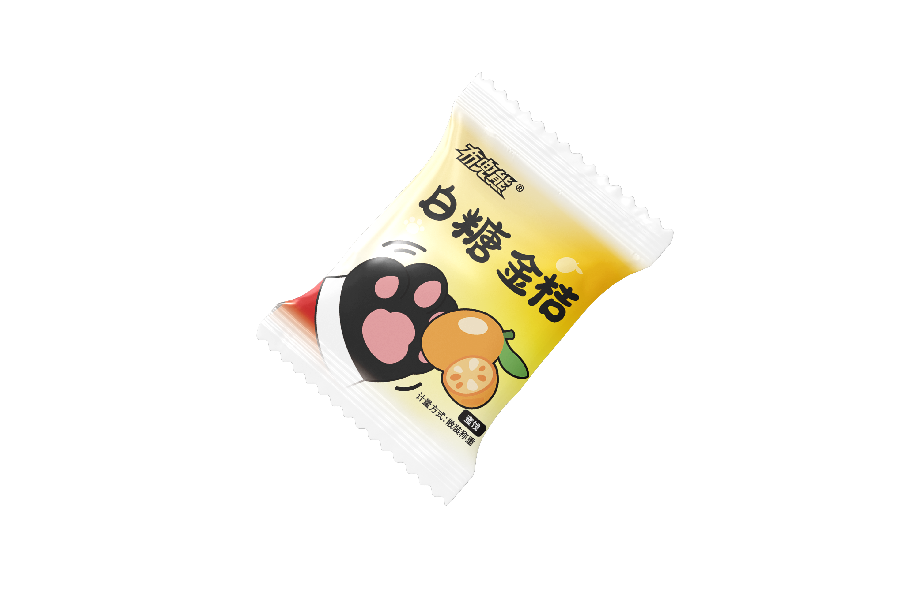 布兜熊白糖金桔