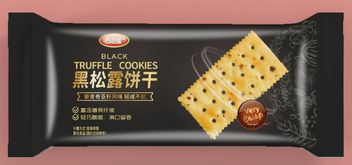 布兜熊黑松露火腿苏打饼干