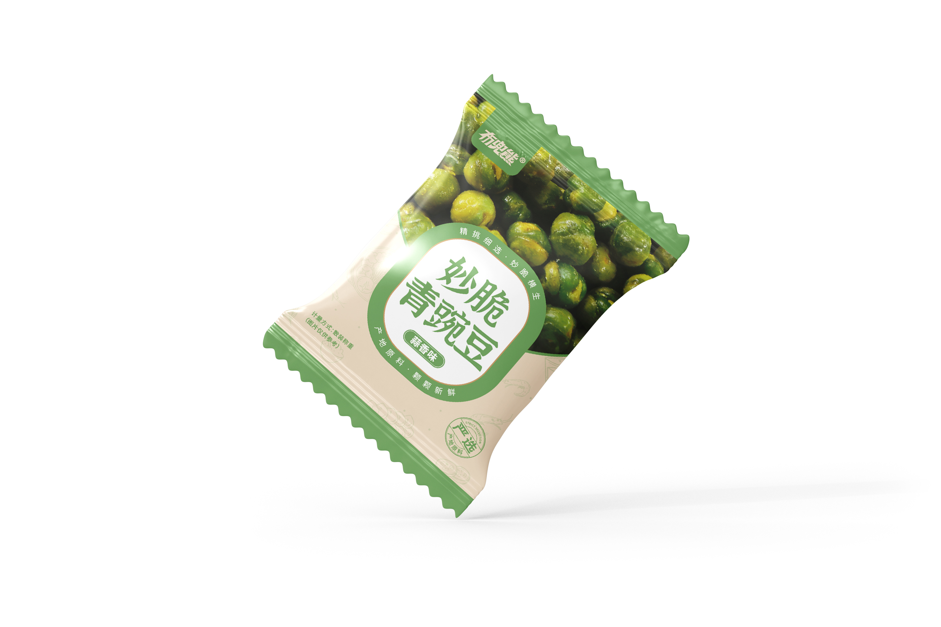 布兜熊青豌豆 · 蒜香味